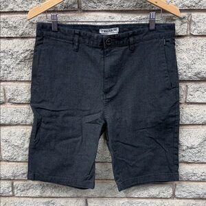 Billabong Black Flat Front Men's Shorts